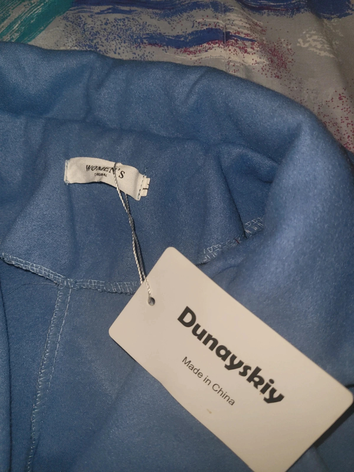 Gabardina larga azul claro nueva talla L – Women's Original – taille L / 40 / 12 5