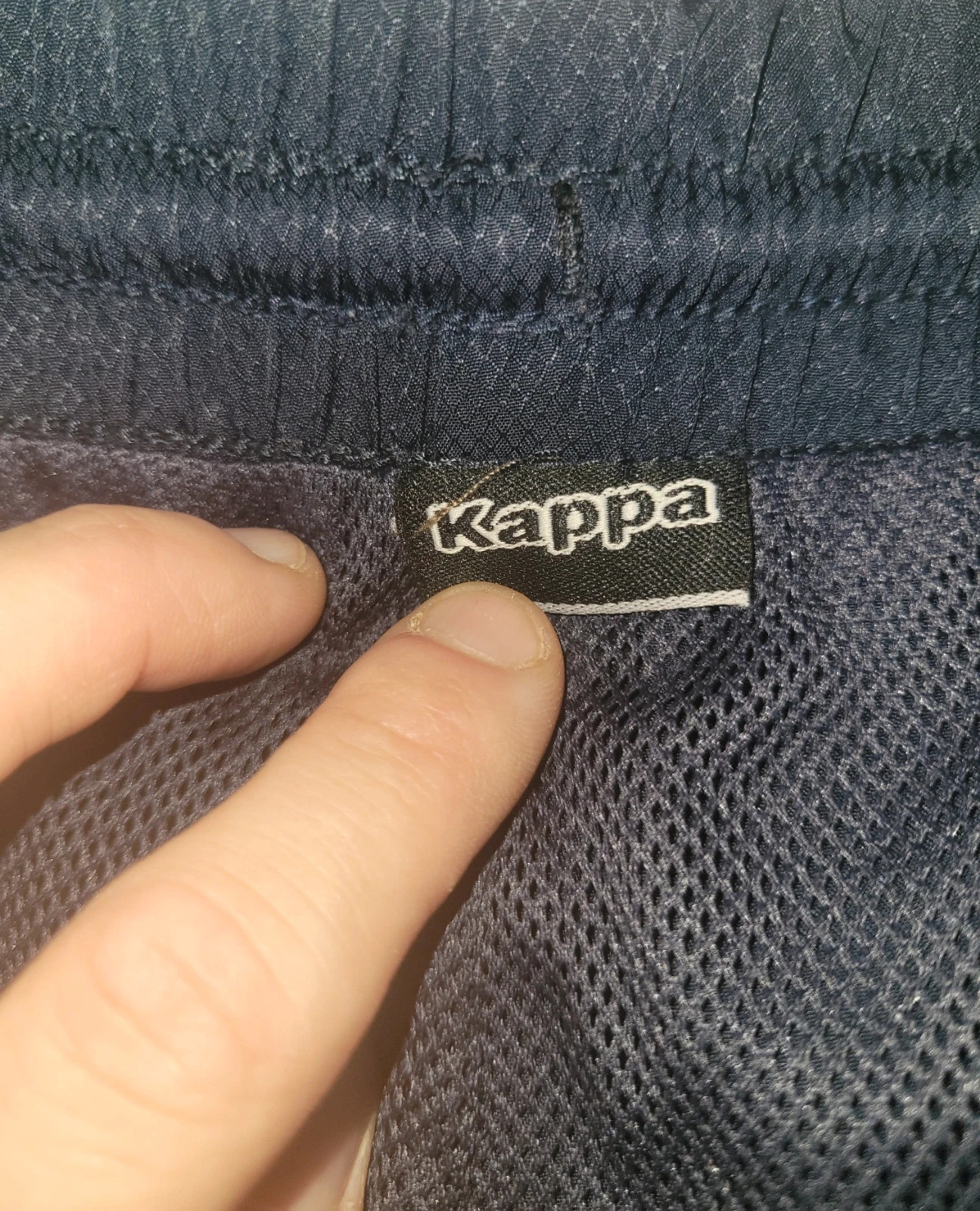 Pantalones de chándal Kappa azul marino y azul cobalto talla M Xtqlla – Kappa – taille M 4