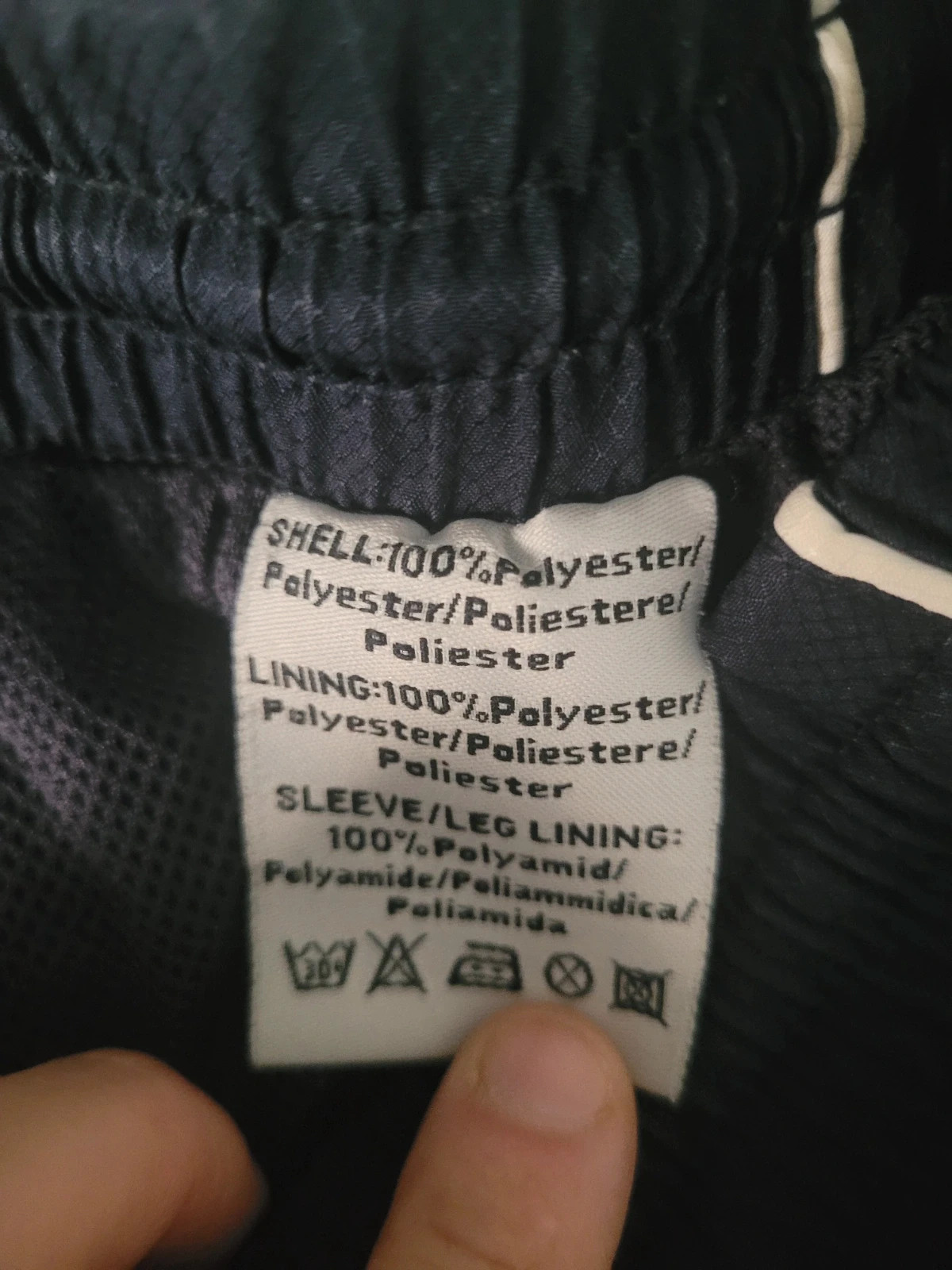 Pantalones de chándal Kappa azul marino y azul cobalto talla M Xtqlla – Kappa – taille M 5