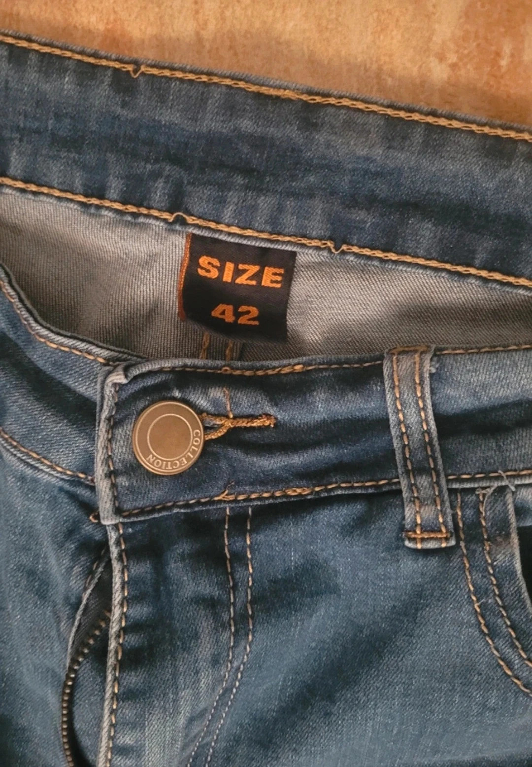 Pantalón vaquero mujer azul talla 42 – marca blanca – taille XL / 42 / 14 3