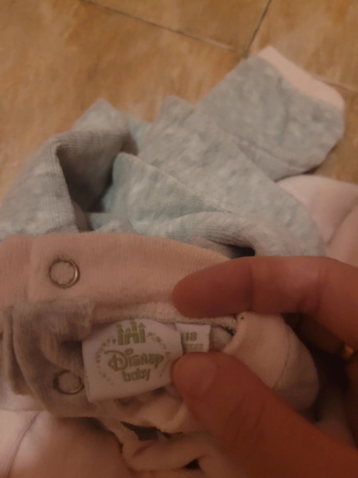 Lote de 3 pijamas polares de bebé (Talla 18-24 meses) – Disney Baby – taille 18-24 mois / 86 cm 3