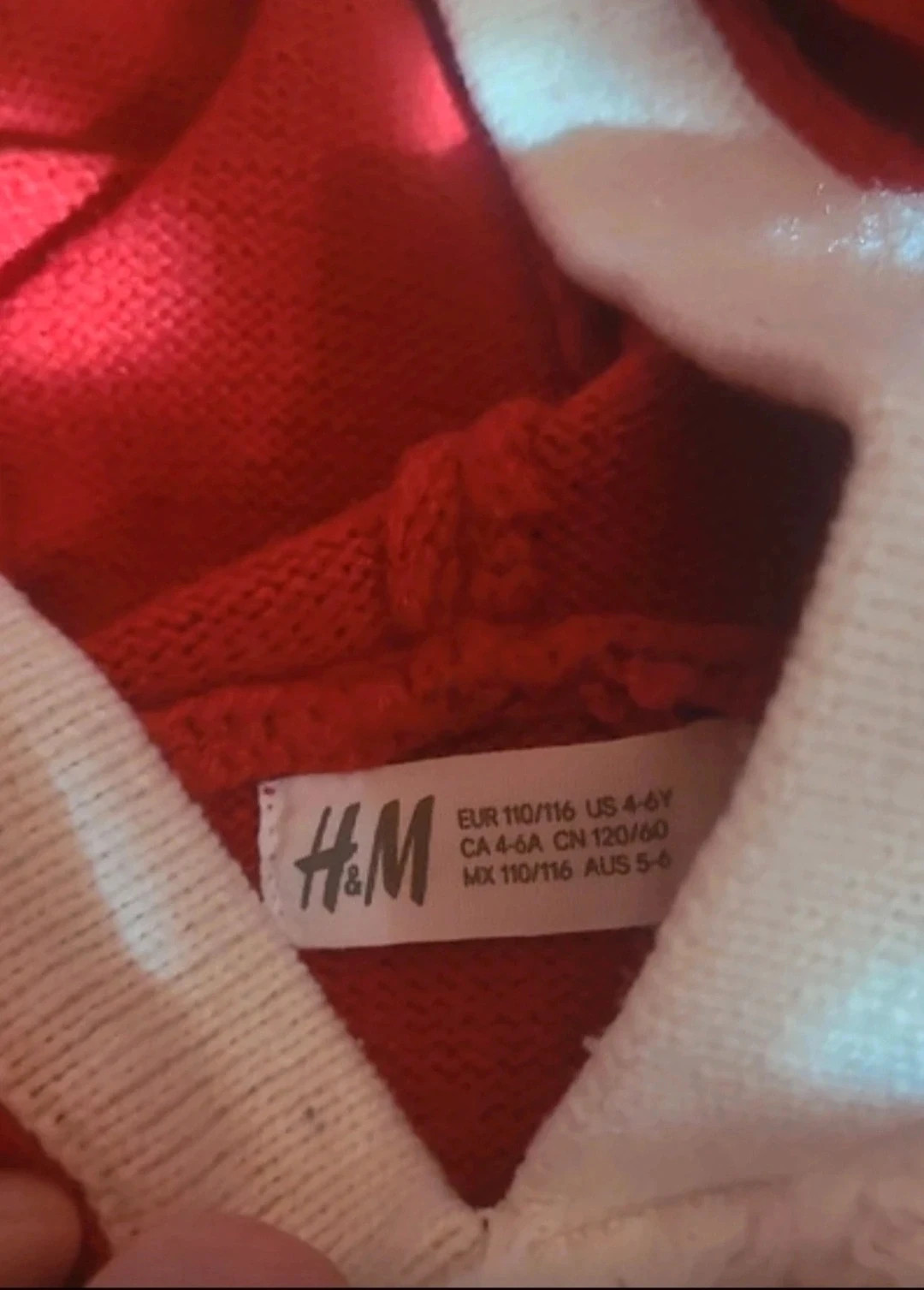 Jersey navideño con capucha tipo Papá Noel de H&M – H&M – taille 4 ans / 104 cm 2
