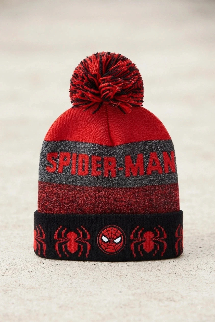 Gorro de Spider-Man oficial, ideal para fans.