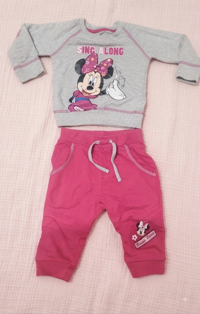 Conjunto minnie mouse disney baby warly days