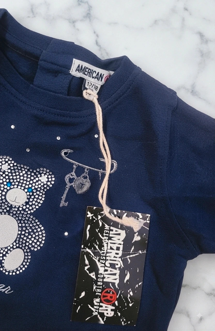 Sudadera / Blusa infantil "The Bear" de American – American Apparel – taille 12-18 mois / 80 cm 2