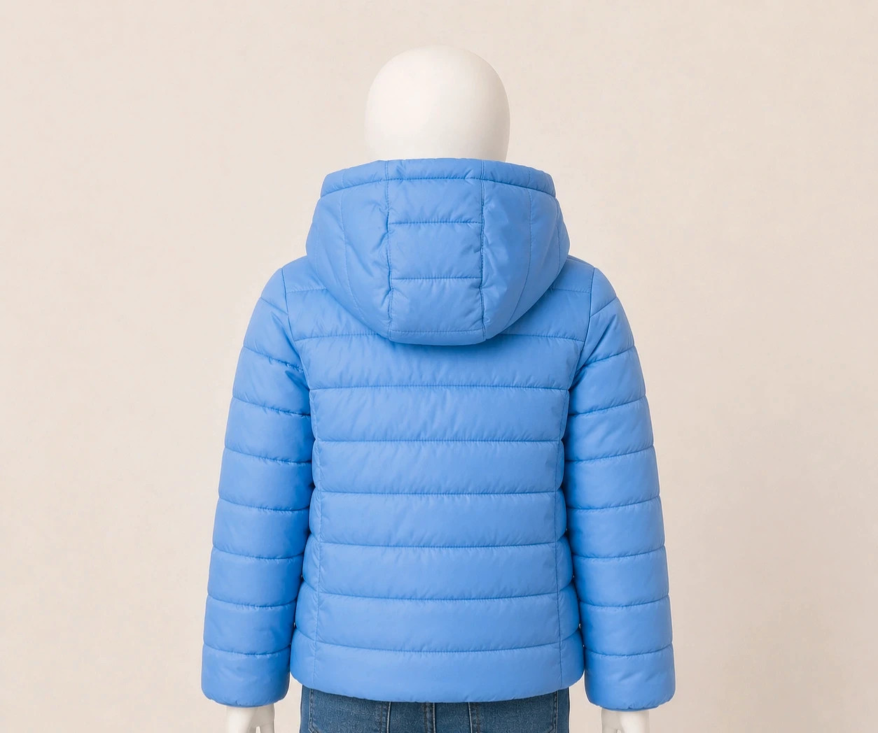 Chaqueta acolchada ligera azul claro - Talla 6-7 años – TEX – taille 6 ans / 116 cm 2