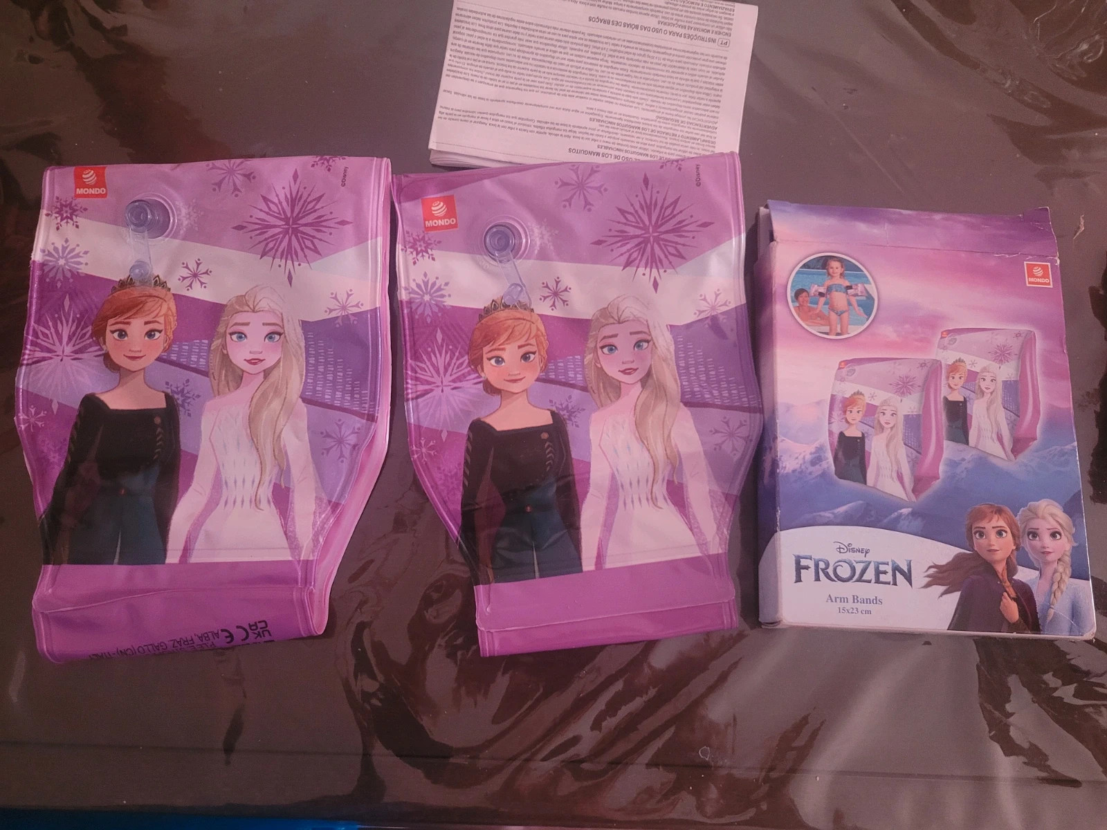 Manguitos Frozen Disney nuevos - Clase B – Mondo – taille 24-36 mois / 92 cm