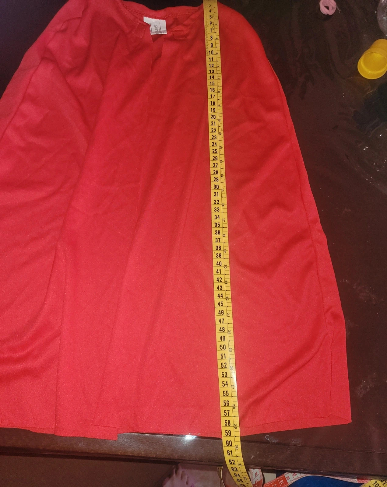 Capa roja de superhéroe para disfraz - Talla 5/6 – Partilandia – taille 5 ans / 110 cm 2