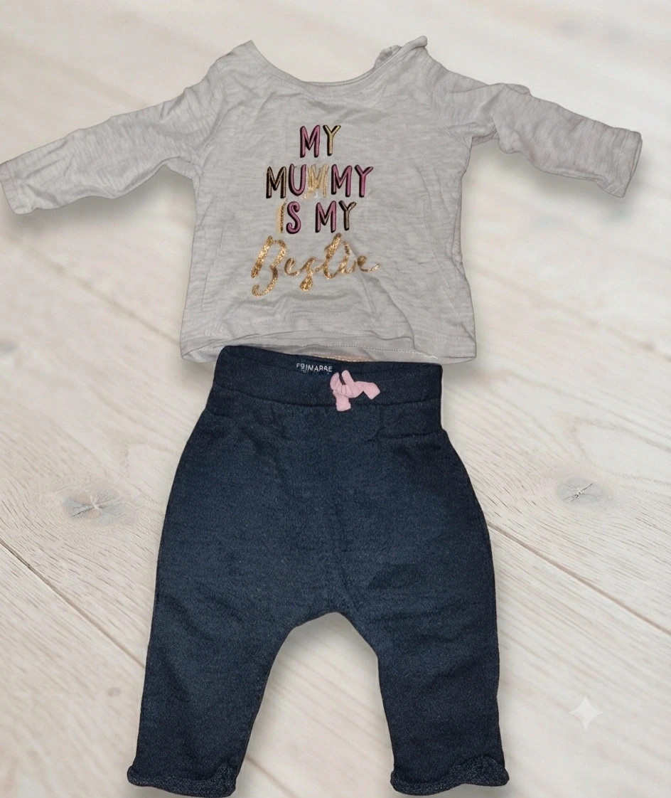Lote de tres conjuntos infantiles talla 6/9 meses – Variadas. – taille 6-9 mois / 68 cm 3