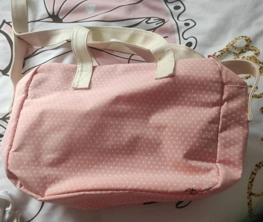 Bolso para carro de bebé Mustela rosa nuevo – Mustela 2