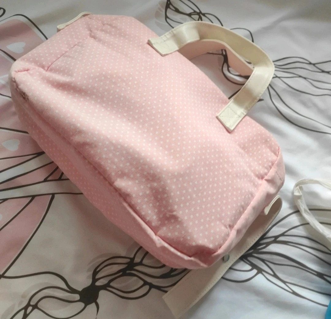 Bolso para carro de bebé Mustela rosa nuevo – Mustela 4