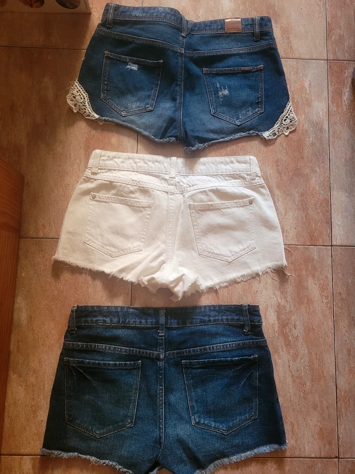 Lote de 3 shorts denim (Denim Co, Pimkie, Stradivarius) – Varios – taille XS / 34 / 6 2
