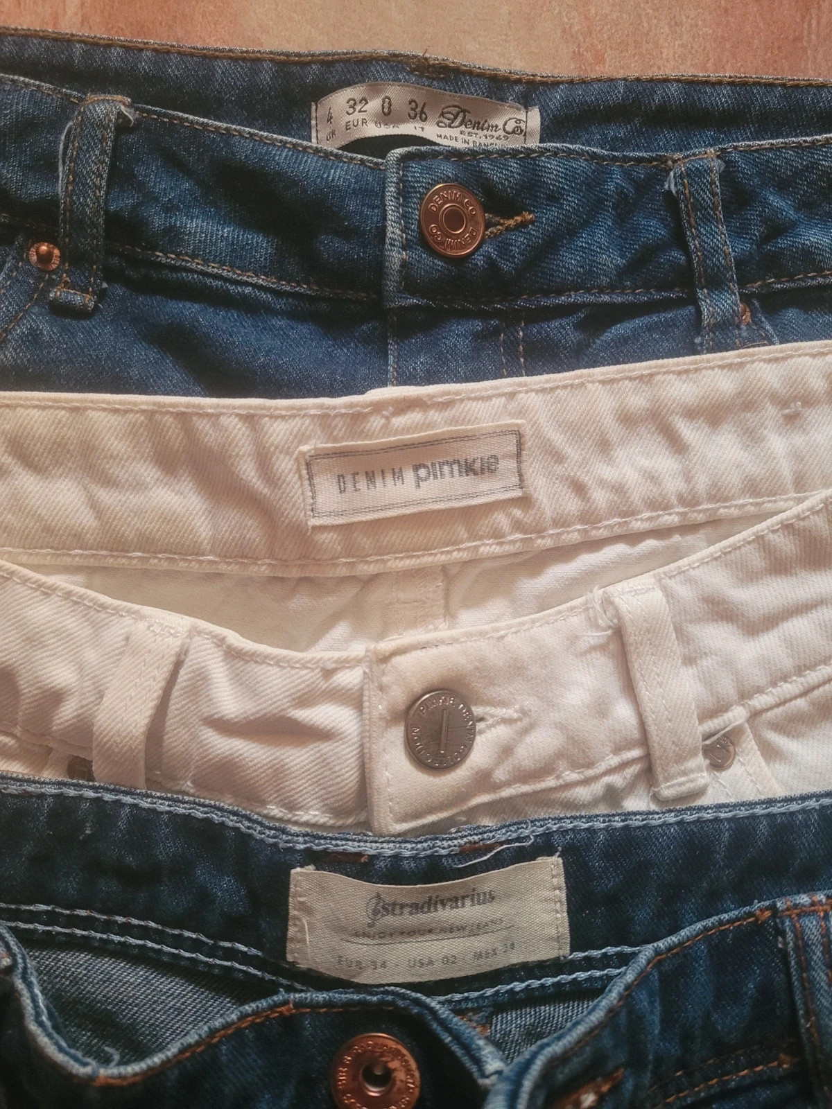 Lote de 3 shorts denim (Denim Co, Pimkie, Stradivarius) – Varios – taille XS / 34 / 6 3