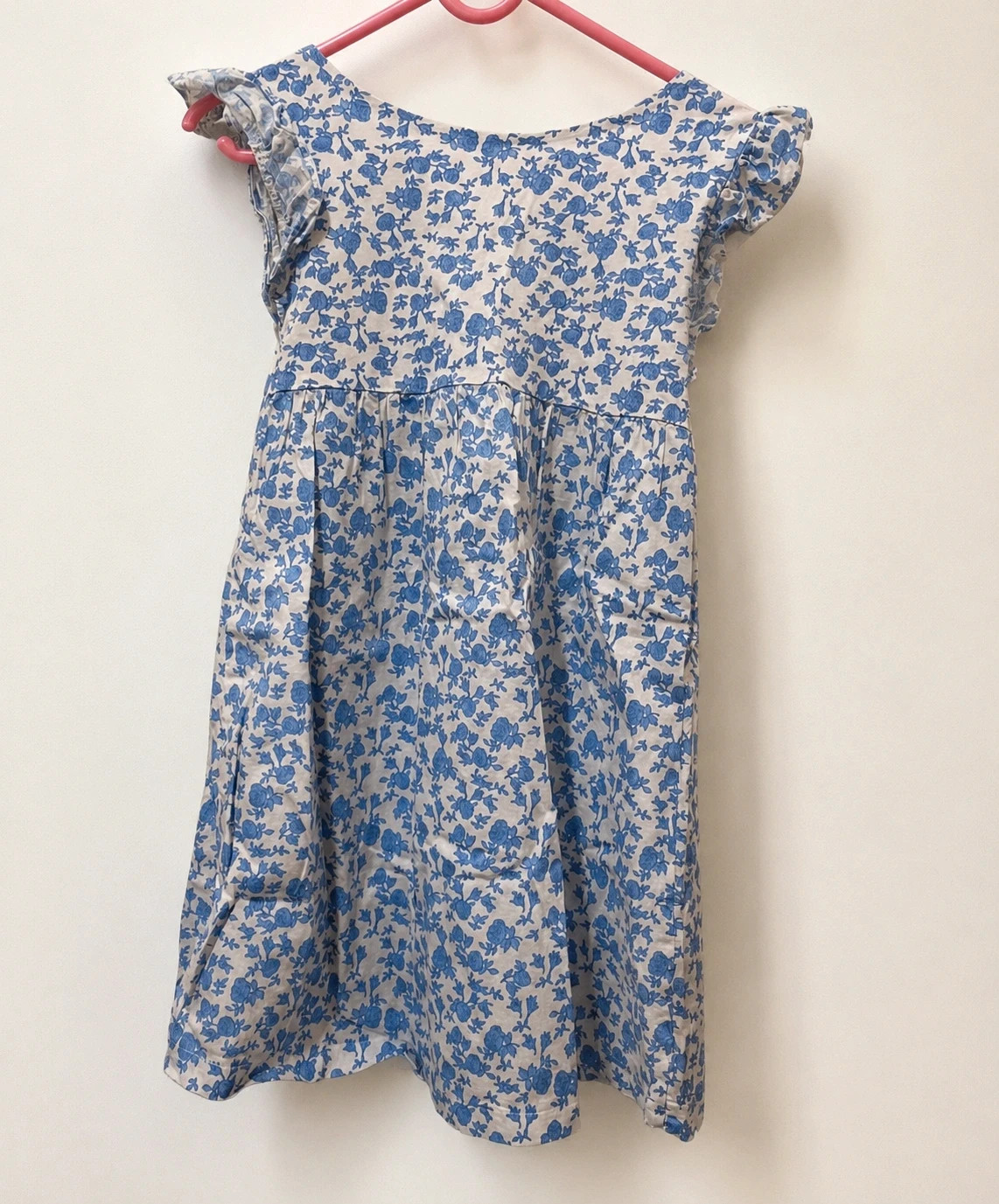 Vestido viral floral azul Gocco - Talla 5-6 años