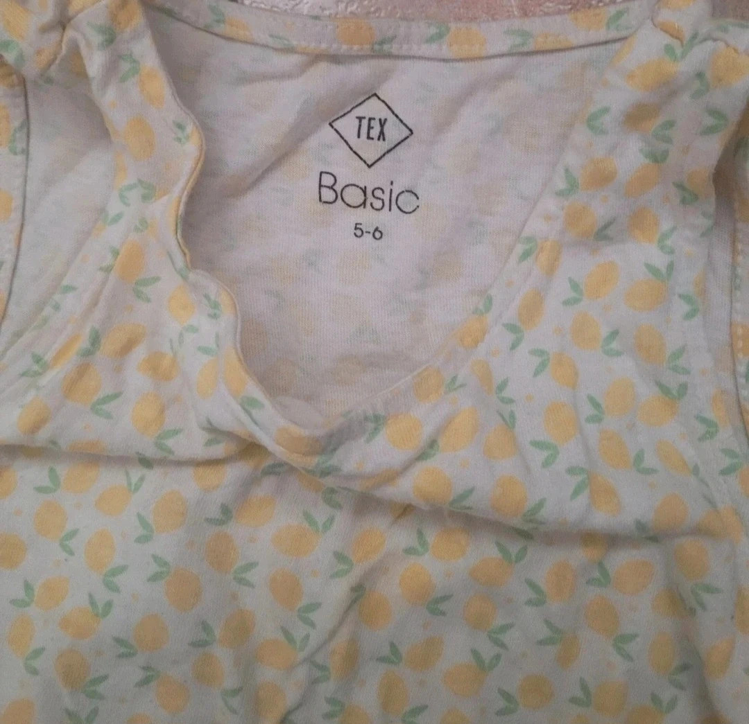 Lote de ropa de verano para niña (Talla 5-6 años / 116 cm) – Tutto Piccolo – taille 6 ans / 116 cm 4