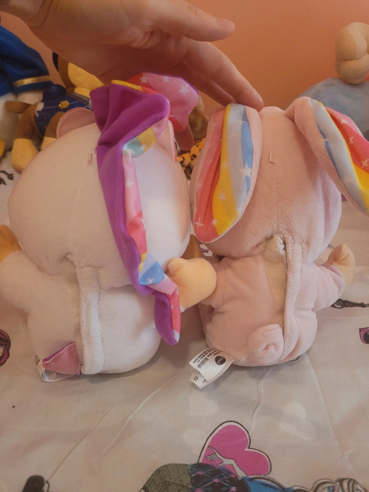 Lote 2 Peluches Bebés Vtech - Unicornio y Conejo Interactivo – VTech – taille Taille unique 2