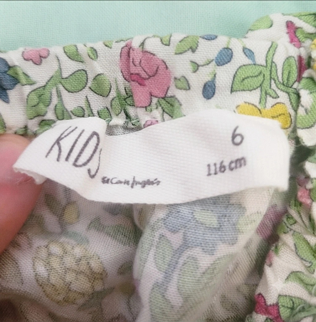 mono floral vital KIDS El Corte Inglés - Talla 6 (116cm) – El Corte Inglés – taille 6 ans / 116 cm 2