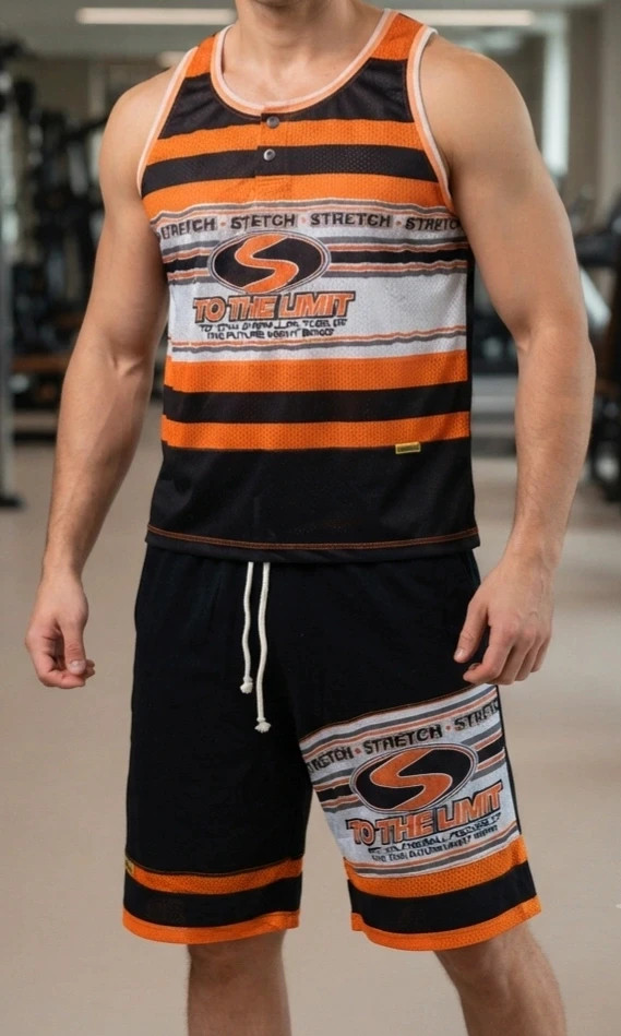 Conjunto deportivo Y2K estilo retro talla xxl – Earthbound – taille XXL