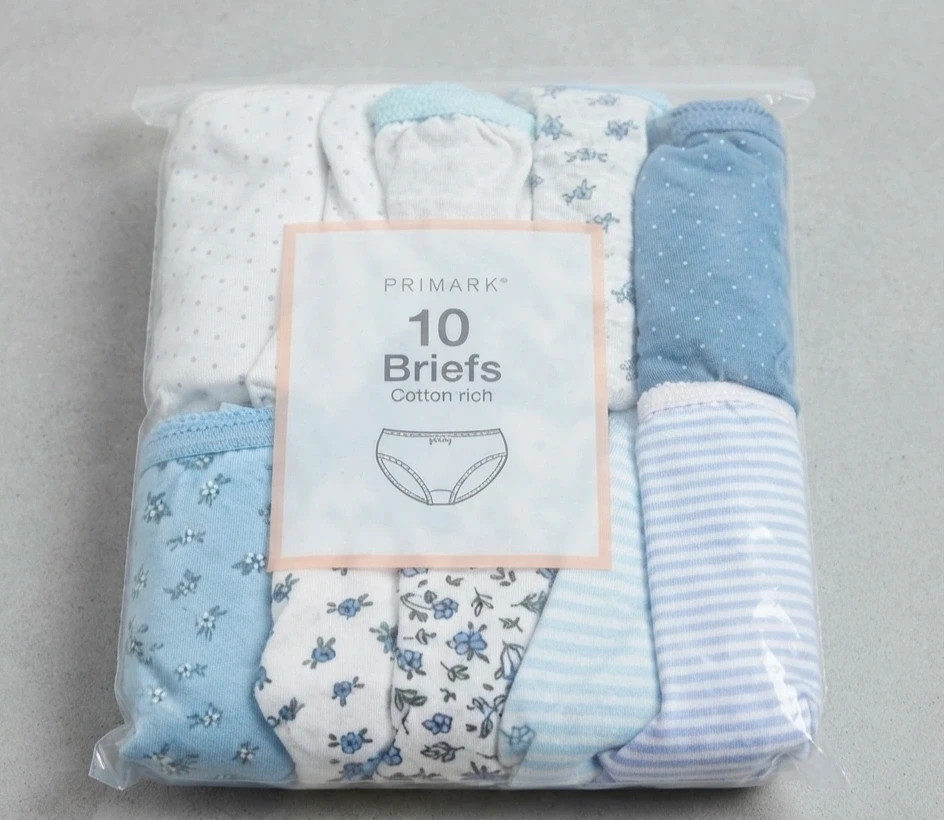 Lote 17 Braguitas Niña Primark 5-6 Años (110-116cm) – Primark – taille 5 ans / 110 cm 2