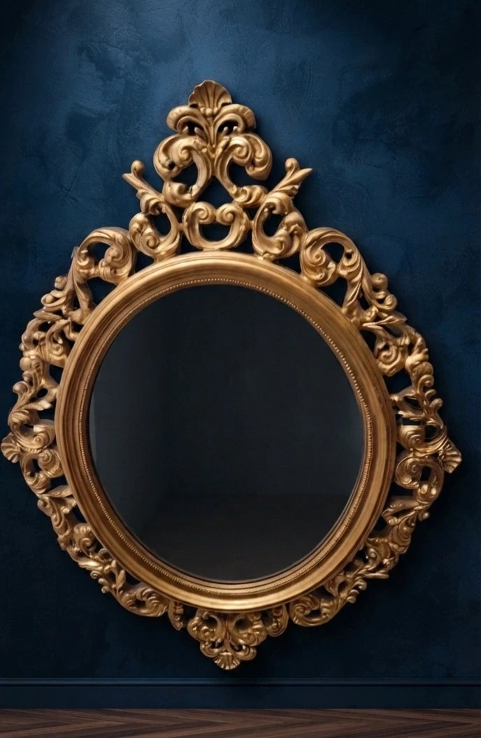 Espejo barroco vintage de pared