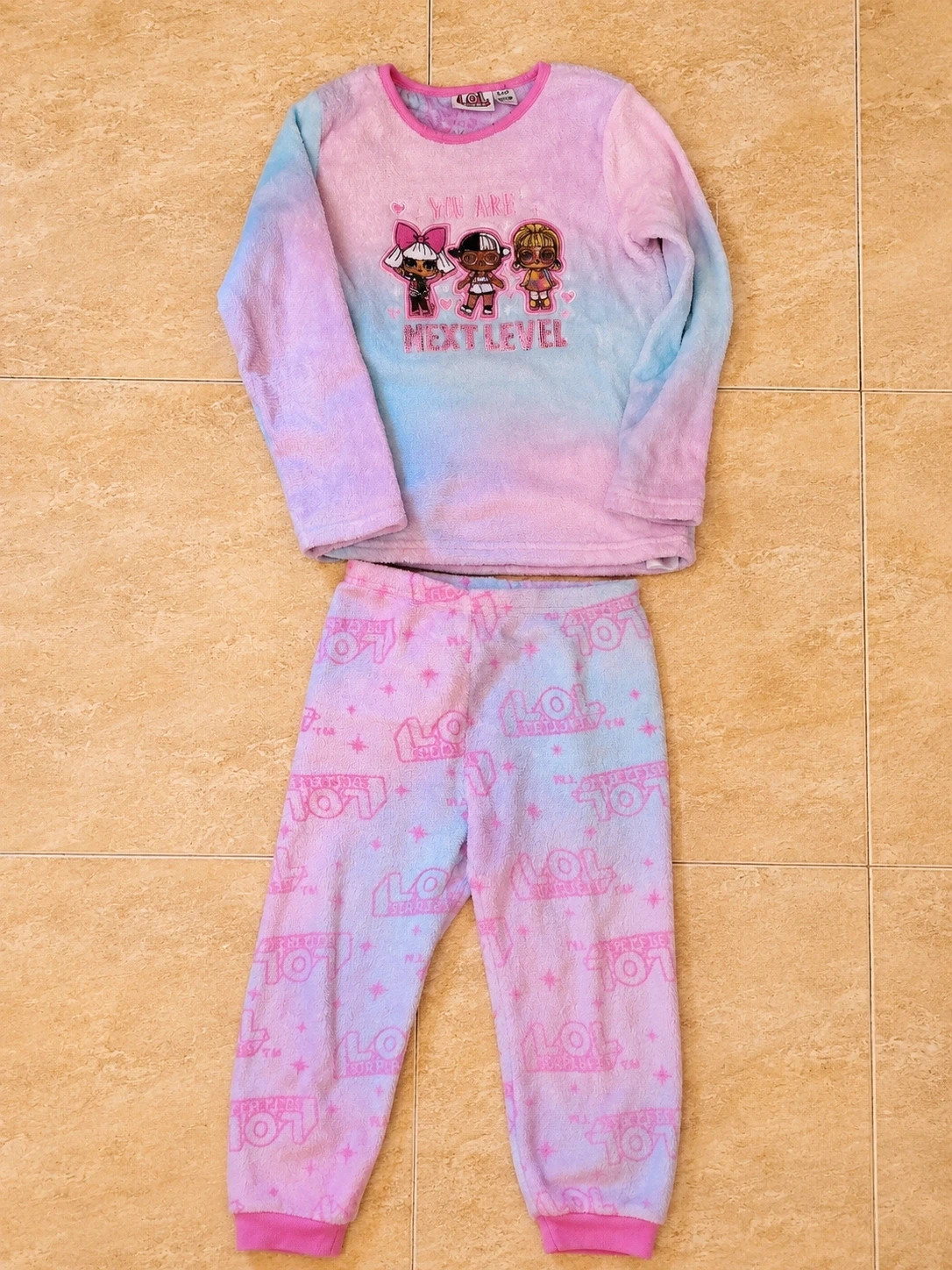 Lote de 2 pijamas calentitos de invierno – Disney x Primark – taille 6 ans / 116 cm 3