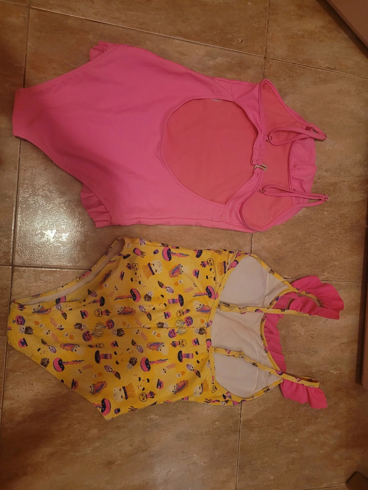 Lote 2 bañadores niña talla 128-134 (aprox 8-10 años) – sin marca – taille 8 ans / 128 cm 4