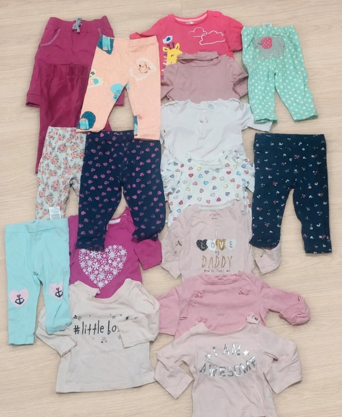 Lote de 32 prendas para bebés niña talla 3/6 meses – várias marcas – taille 3-6 mois / 62 cm 2