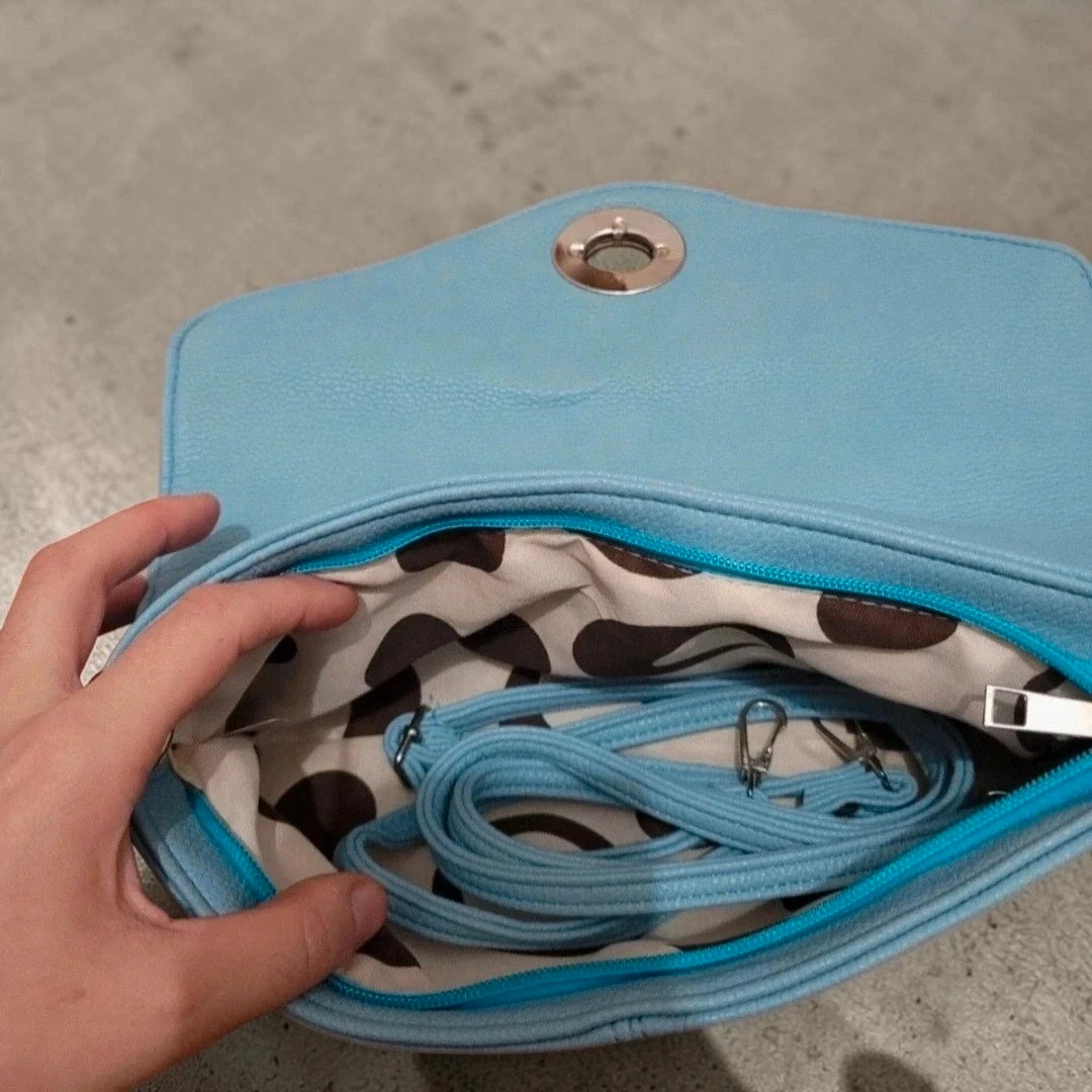 Bolso bandolera azul celeste Huaxin - Nuevo con etiqueta – Huaxin 2