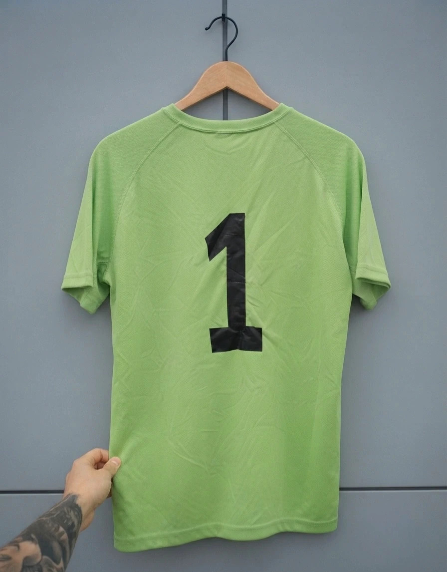 Pack de 2 camisetas técnicas deportivas de manga corta (verde y blanca). – D&F Collection by Club Náutico (CN) – taille L 2