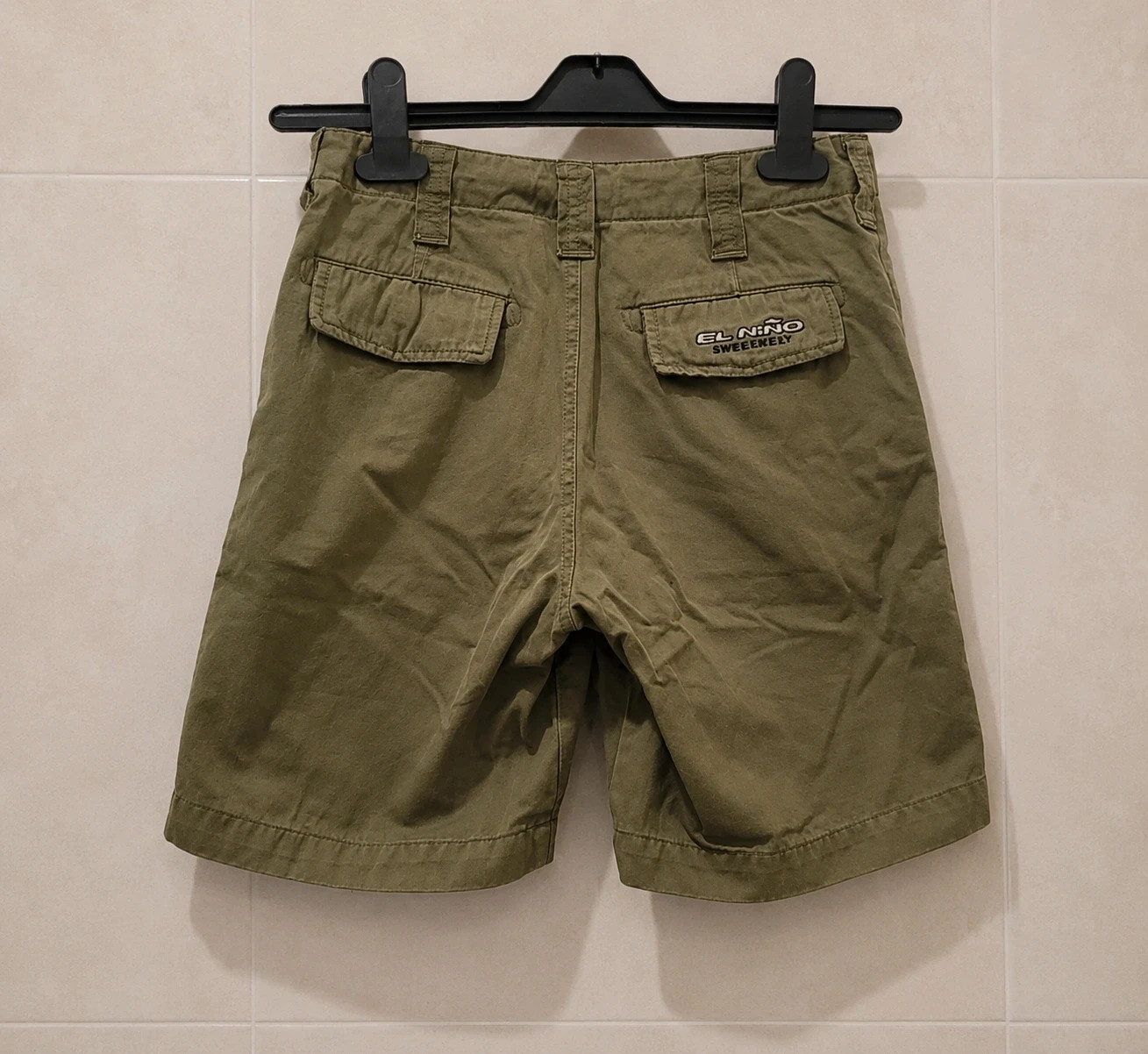 Pantalones cortos El Niño verde oliva talla 8 años NUEVO – El Nino – taille 8 ans / 128 cm 2
