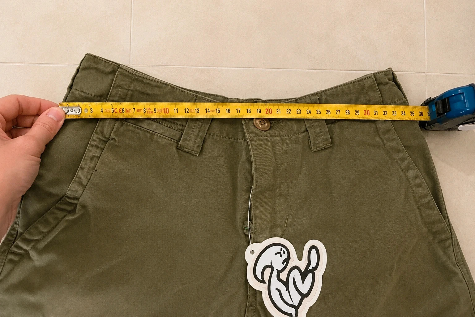 Pantalones cortos El Niño verde oliva talla 8 años NUEVO – El Nino – taille 8 ans / 128 cm 4