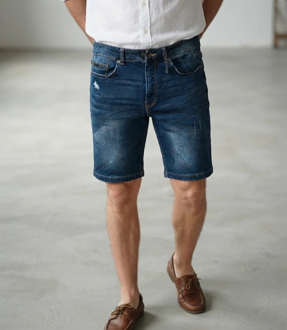 Pantalones cortos vaqueros Denimwear talla 40 – Lefties – taille L
