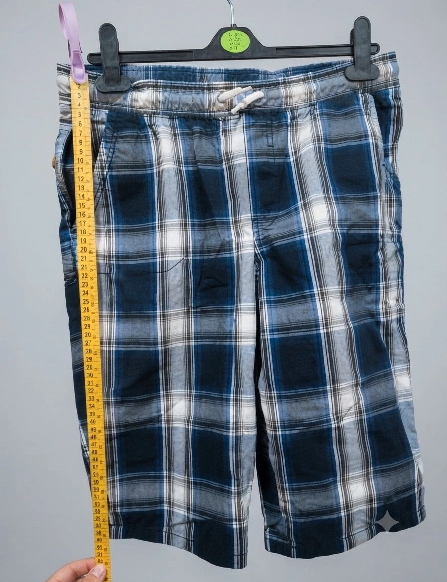 Pantalones cortos de cuadros c&a talla 170/176 – C&A – taille 15 ans / 170 cm