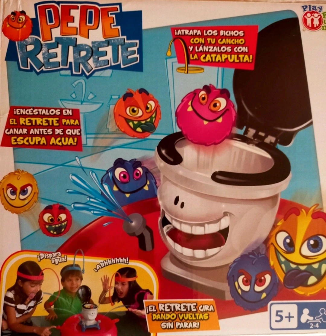 Juego de mesa infantil pepe retrete – play fun