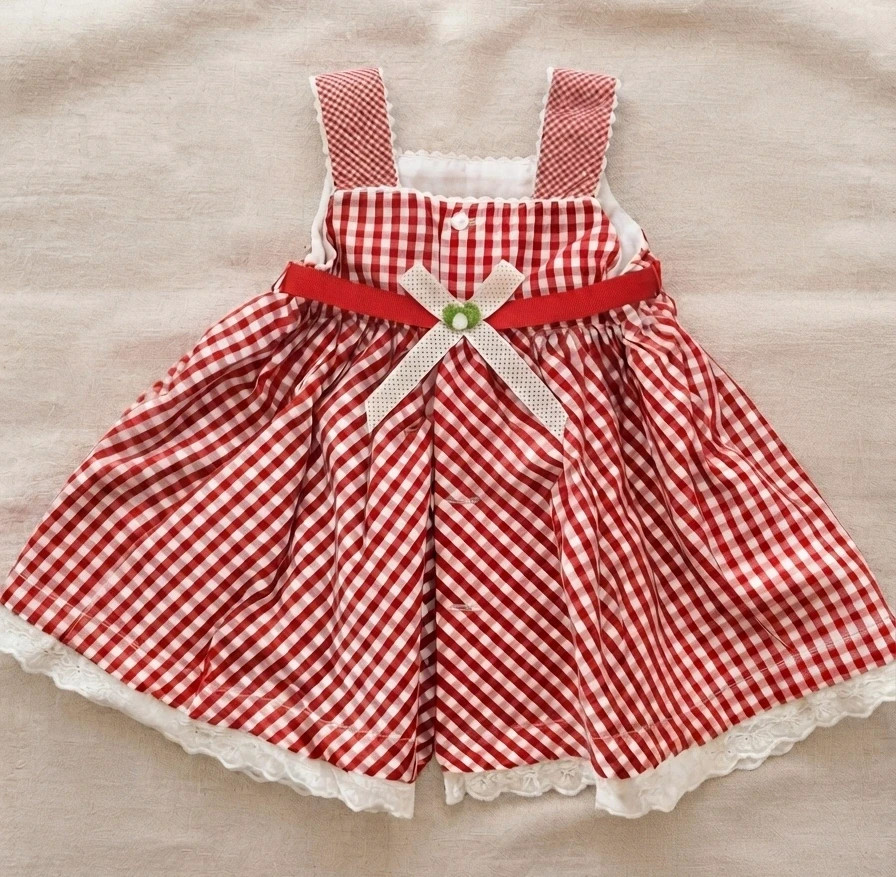 Vestido de cuadros vichy rojo Mayoral - 6 meses – Mayoral – taille 6-9 mois / 68 cm