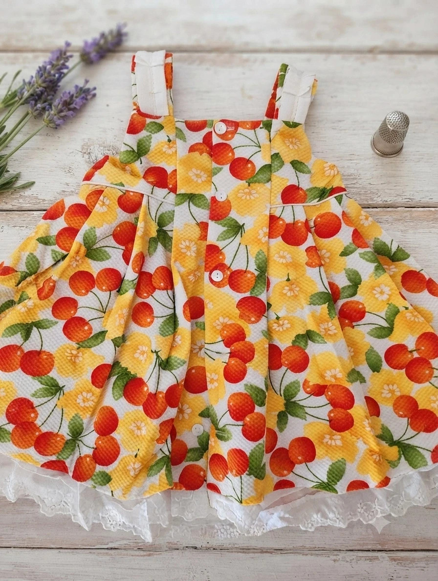 Vestido de verano Mayoral estampado de cerezas mayoral talla 9 meses – Mayoral – taille 9-12 mois / 74 cm