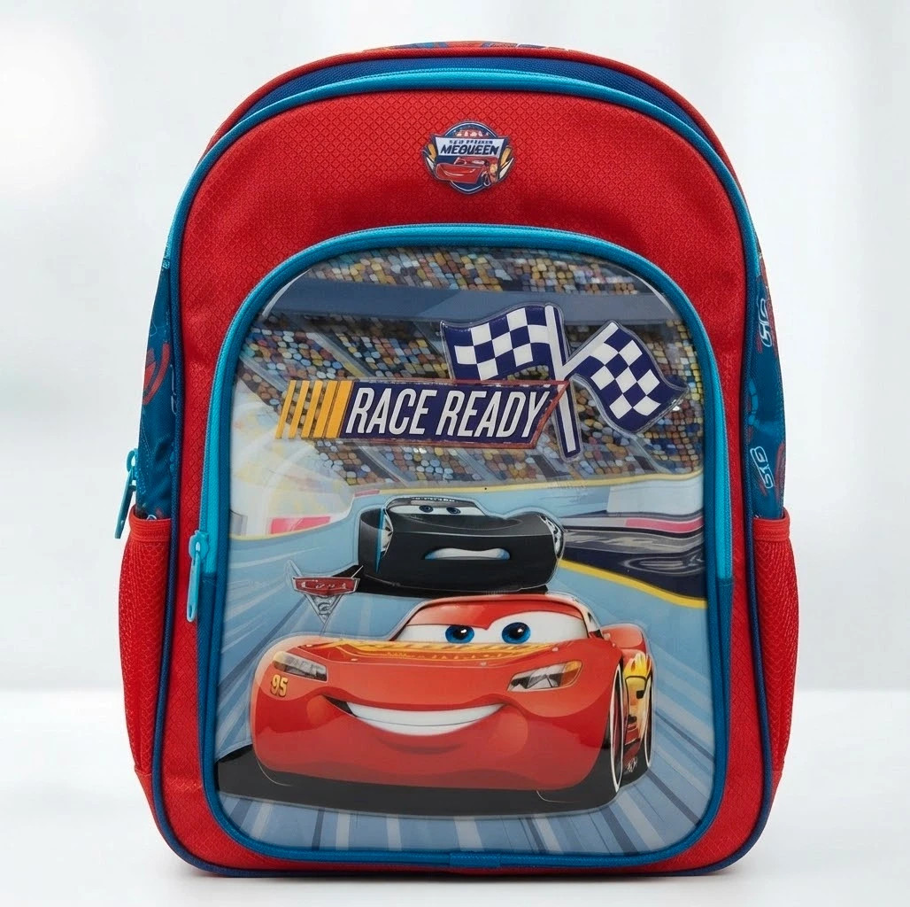 Mochila y estuche Cars Rayo McQueen – Set escolar – Disney