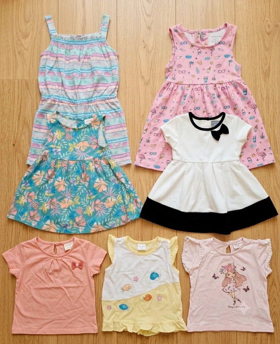 Lote de ropa de verano para niña - Talla 6-9 meses – Primark – taille 6-9 mois / 68 cm