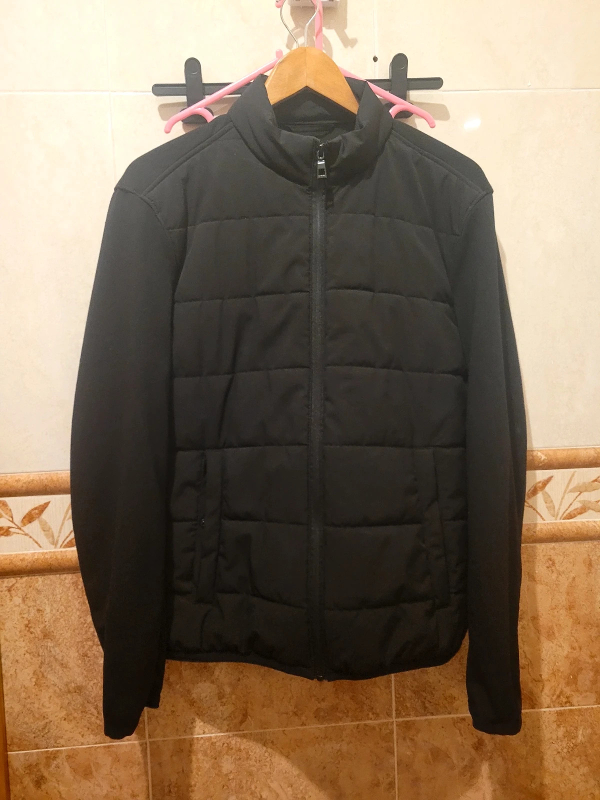 Chaqueta negra acolchada ZARA - Talla M – Zara – taille M