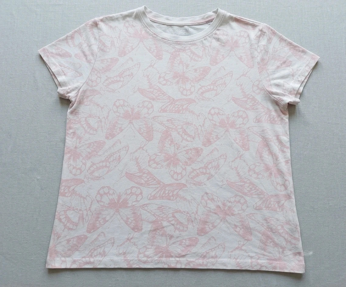 Camiseta con estampado de mariposas - Primark – Primark – taille XL / 42 / 14