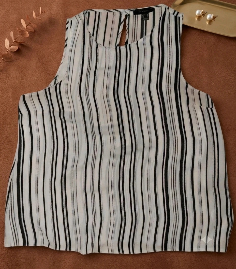 Blusa de rayas blanco y negro primark talla 46 – Primark – taille XXXL / 46 / 18