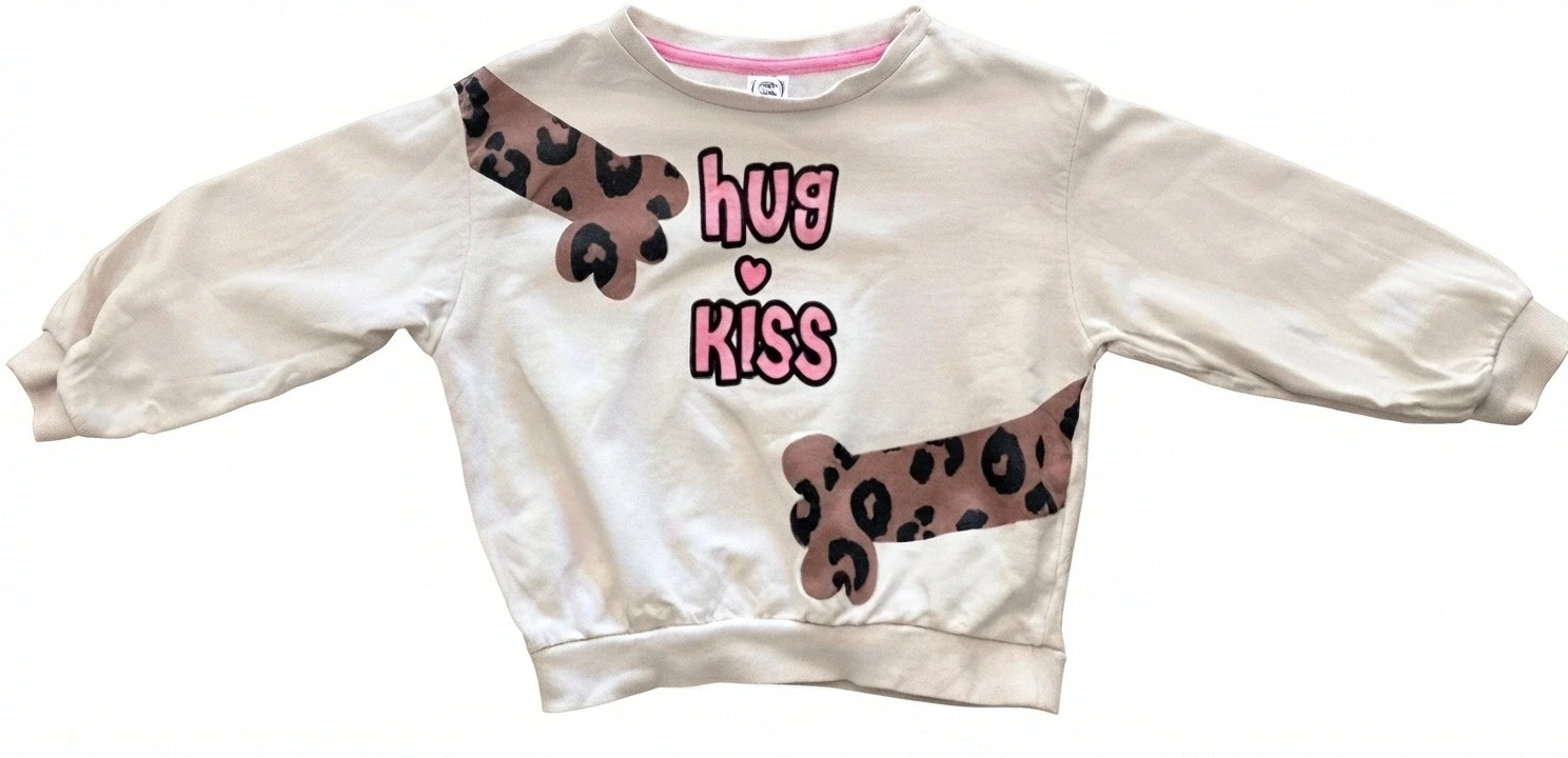 Sudadera Hug & Kiss talla 6/7 añosc