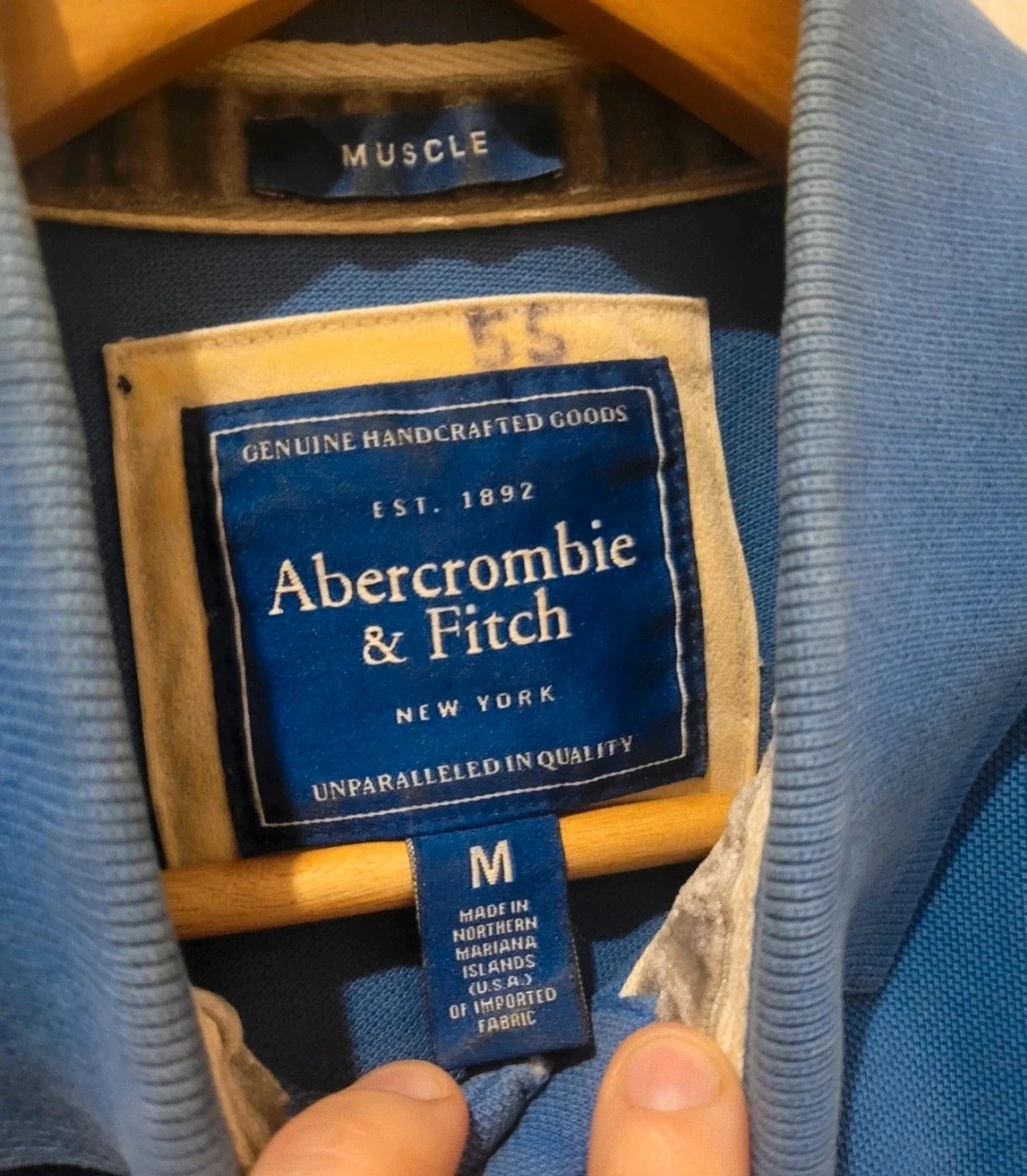 Polo abercrombie & fitch azul talla mmuscle fit – Abercrombie & Fitch – taille M 2