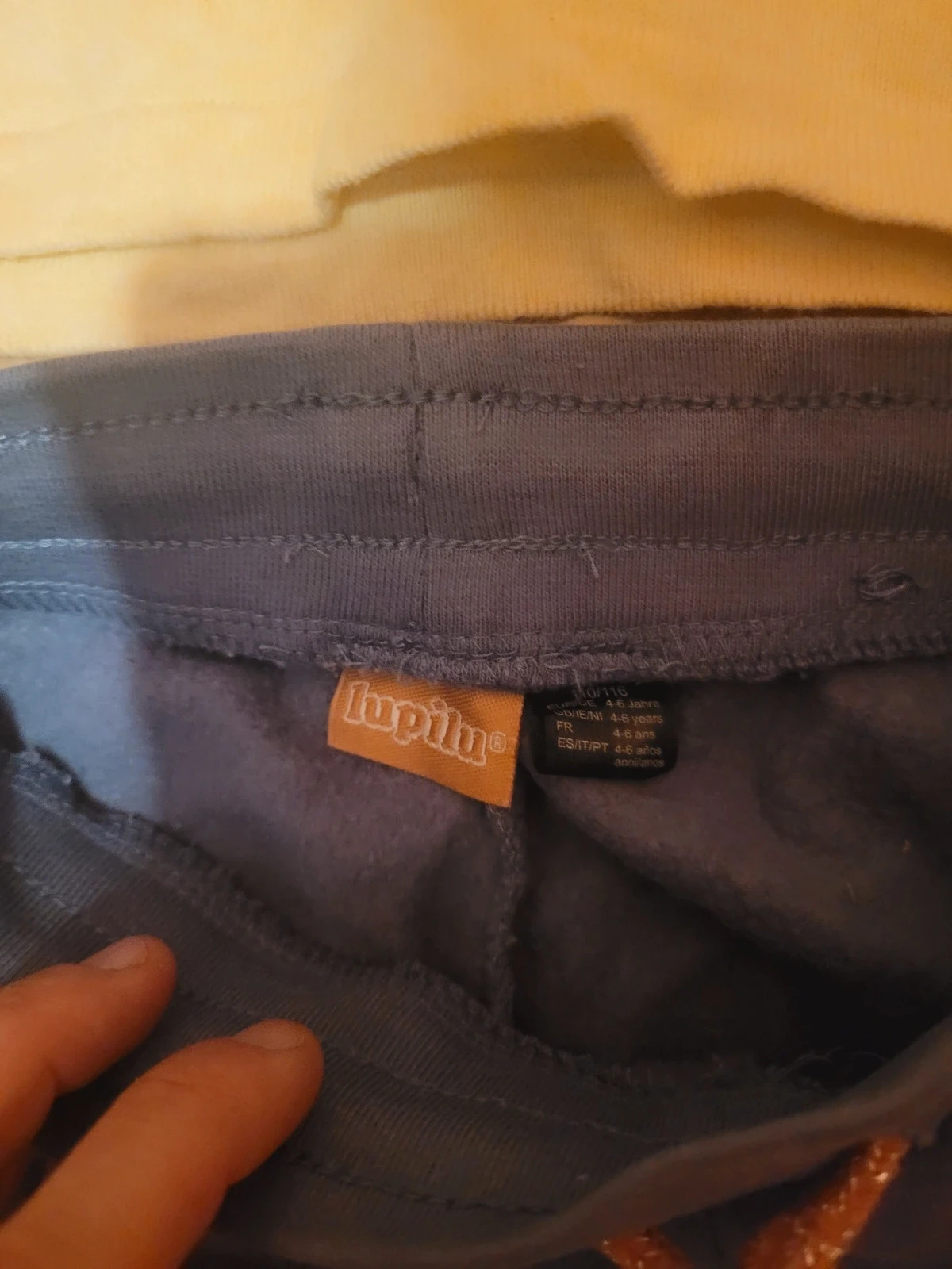 Pack niña: Jersey amarillo y Pantalón chándal (Talla 4-5/6) – Lupilu – taille 4 ans / 104 cm 2