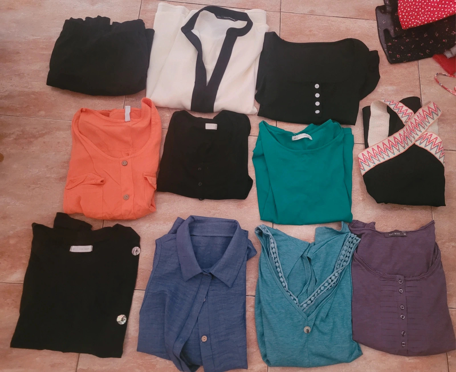 Lote de ropa mujer sfera easy wear y más talla S 38