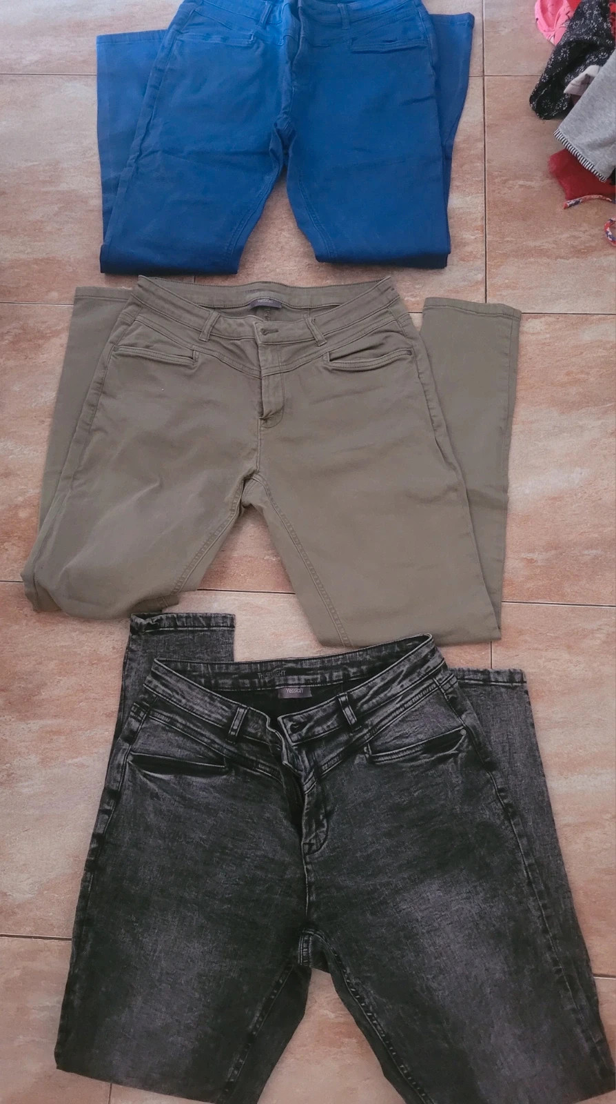 Lote 3 pantalones rectos yessica c&a talla 40 42 – Yessica – taille L / 40 / 12 3