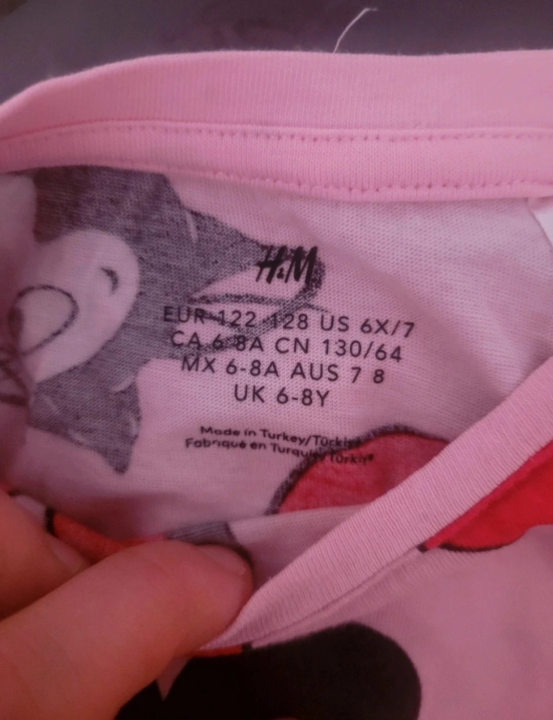 Lote 12 camisetas niña talla 7-8 años 128 cm h&m, primark y disney – Disney x Primark – taille 8 ans / 128 cm 5