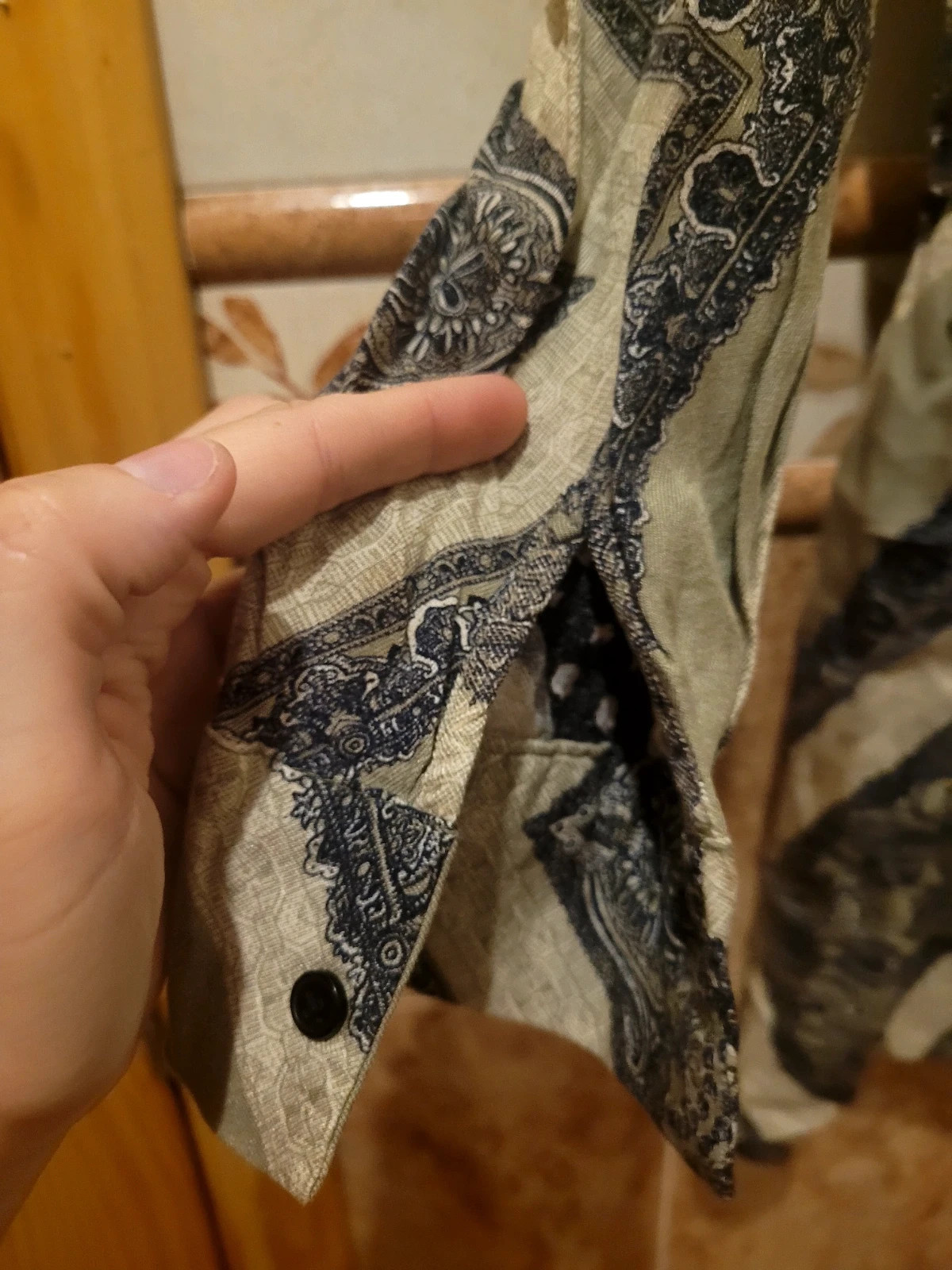 Vestido/camisón tipo túnica boho con estampado de pañuelo bohoglam – Stradivarius – taille S / 36 / 8 3