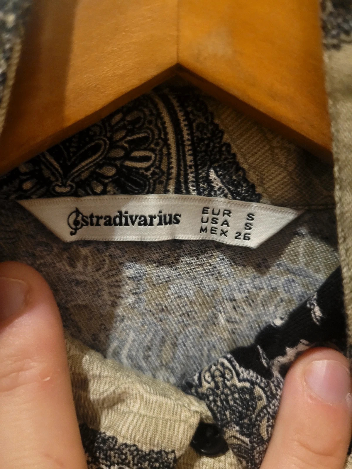 Vestido/camisón tipo túnica boho con estampado de pañuelo bohoglam – Stradivarius – taille S / 36 / 8 4