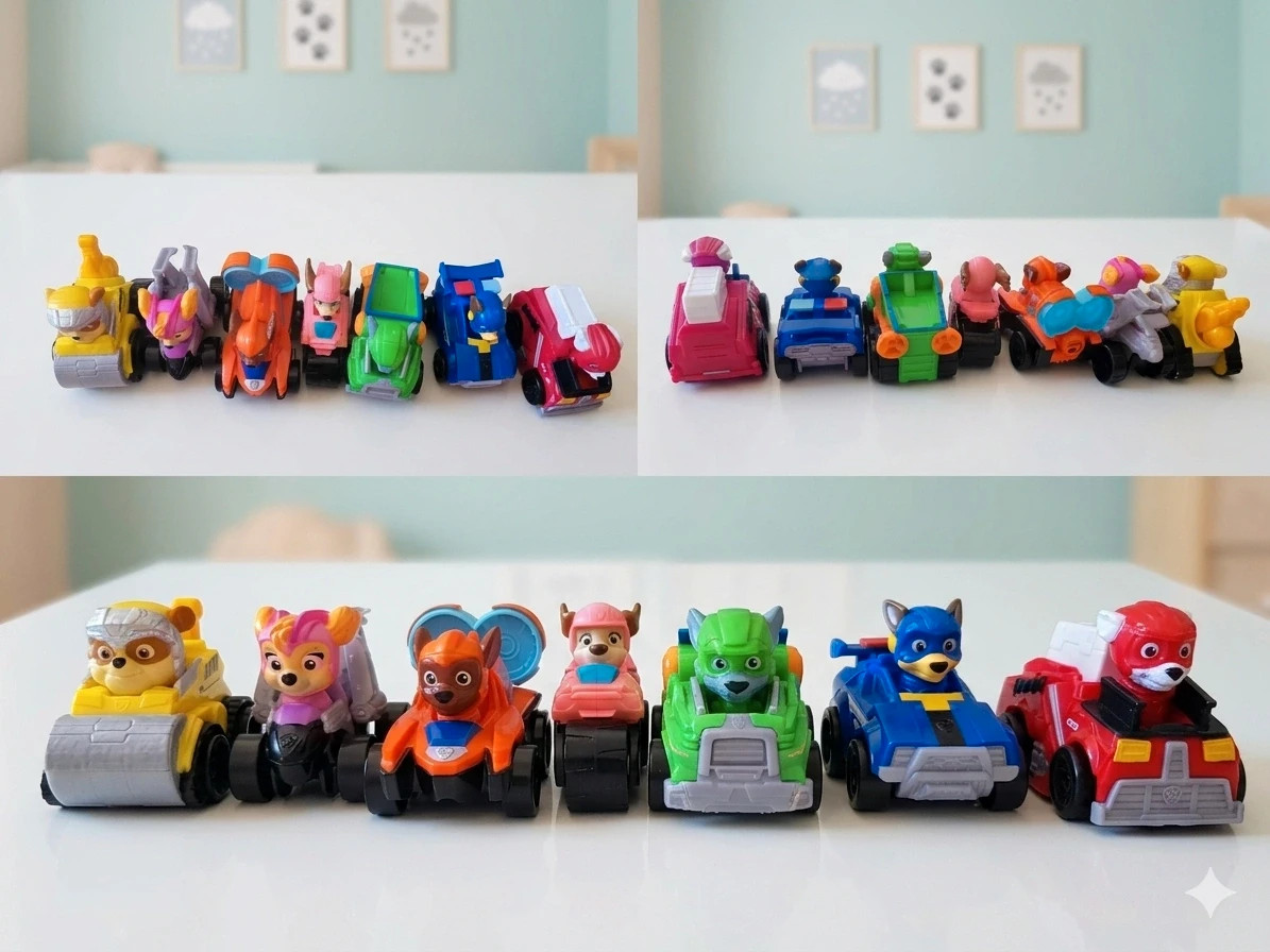 Lote 7 Vehículos PAW Patrol (Patrulla Canina)